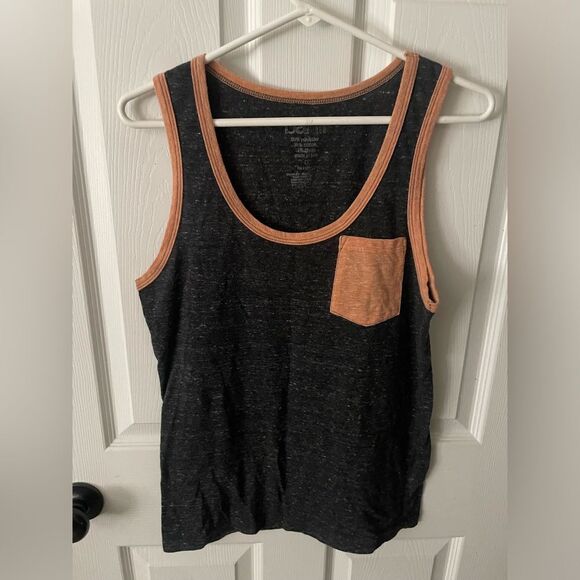Gray / Peach Tank Top Size Adult - Men’s Small bar III - Picture 1 of 3